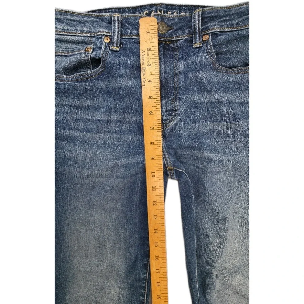 American Eagle AirFlex Original Bootcut Jeans Mens 32x34 Blue Denim